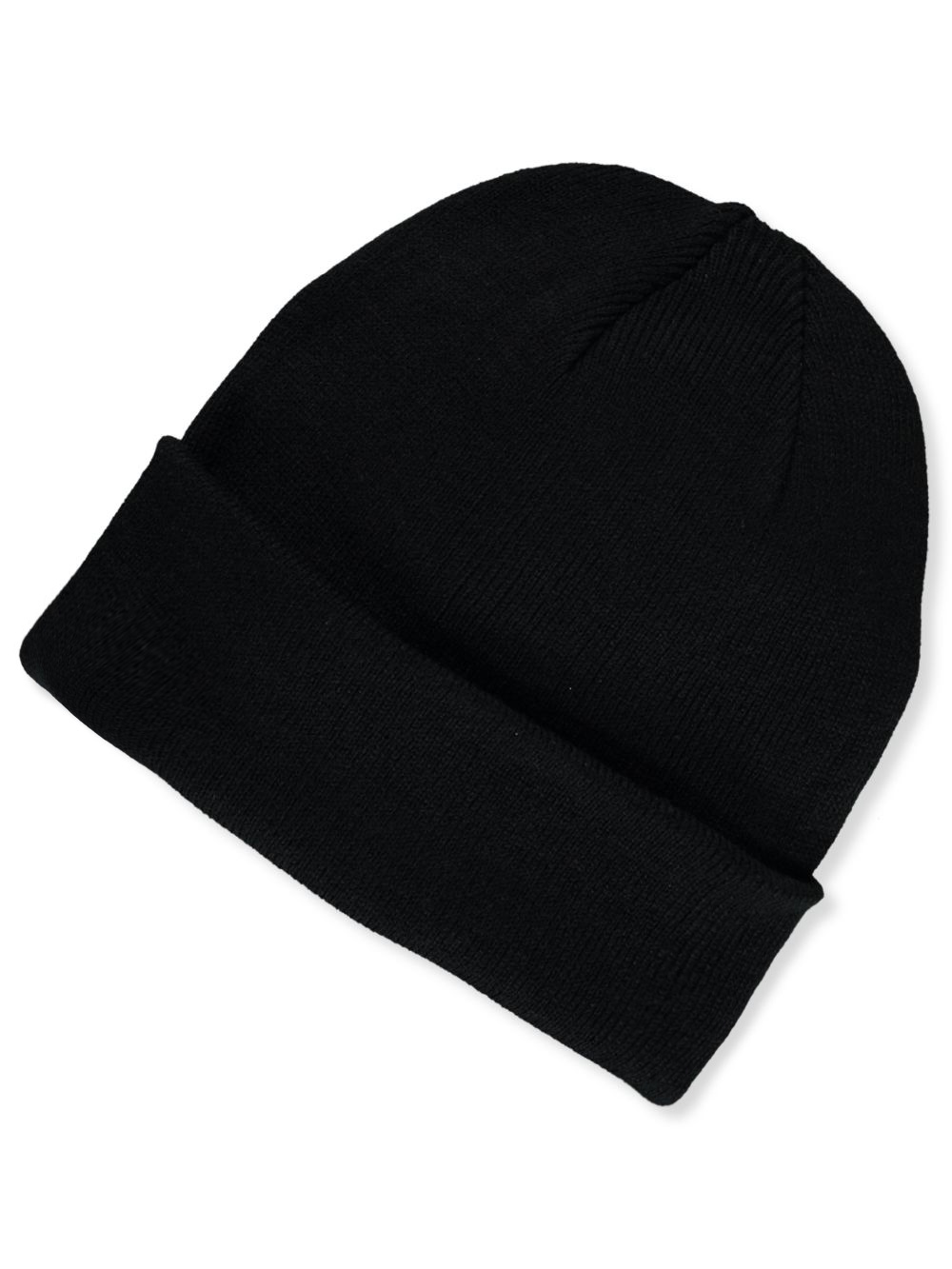 Yupoong Adult Size Knit Beanie - black 