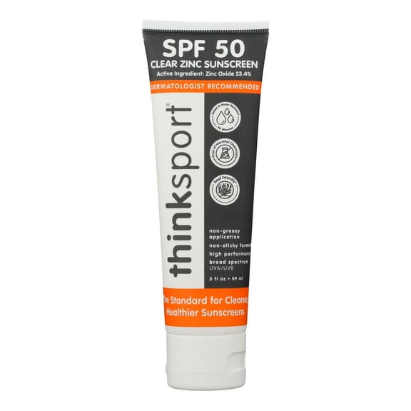 Thinksport - Sunscreen Clear Zinc Spf50 3 Fz