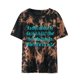 thumbnail image 4 of Camiseta de mujer Camisetas Cuello redondo Camiseta de manga corta Estampado de letras Tie-dye Camiseta Tops Blusa Regalo para mujeres Pompotops hkajfhjk468240, 4 of 8