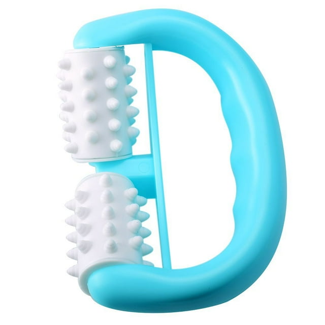 Masajeador corporal, masaje de celulitis, rodillo portátil para aliviar el dolor muscular, recuperar piernas y espalda