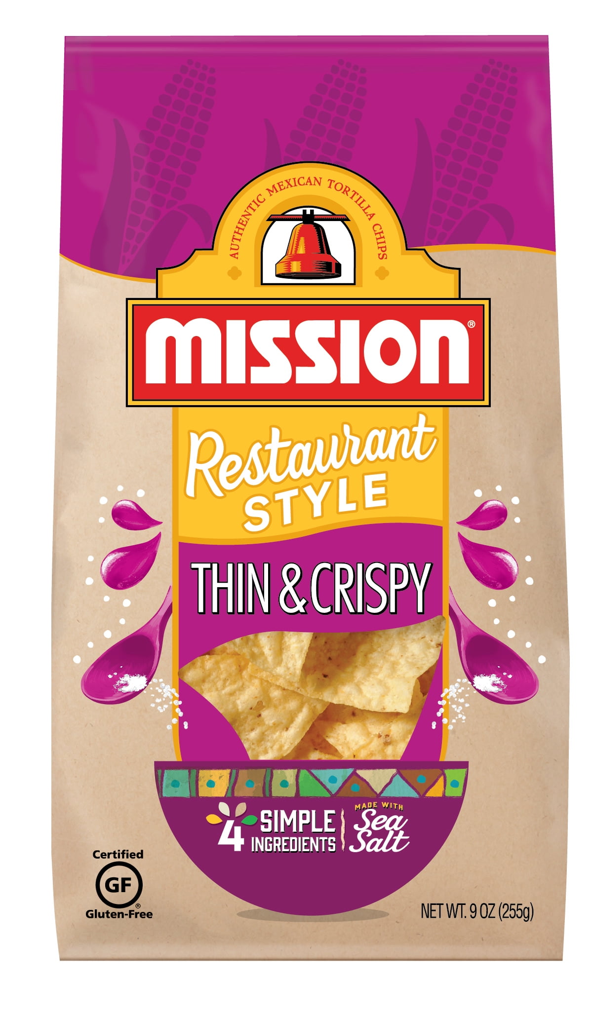 Mission Thin Crispy Tortilla Chips 9 Oz Walmart Com Walmart Com