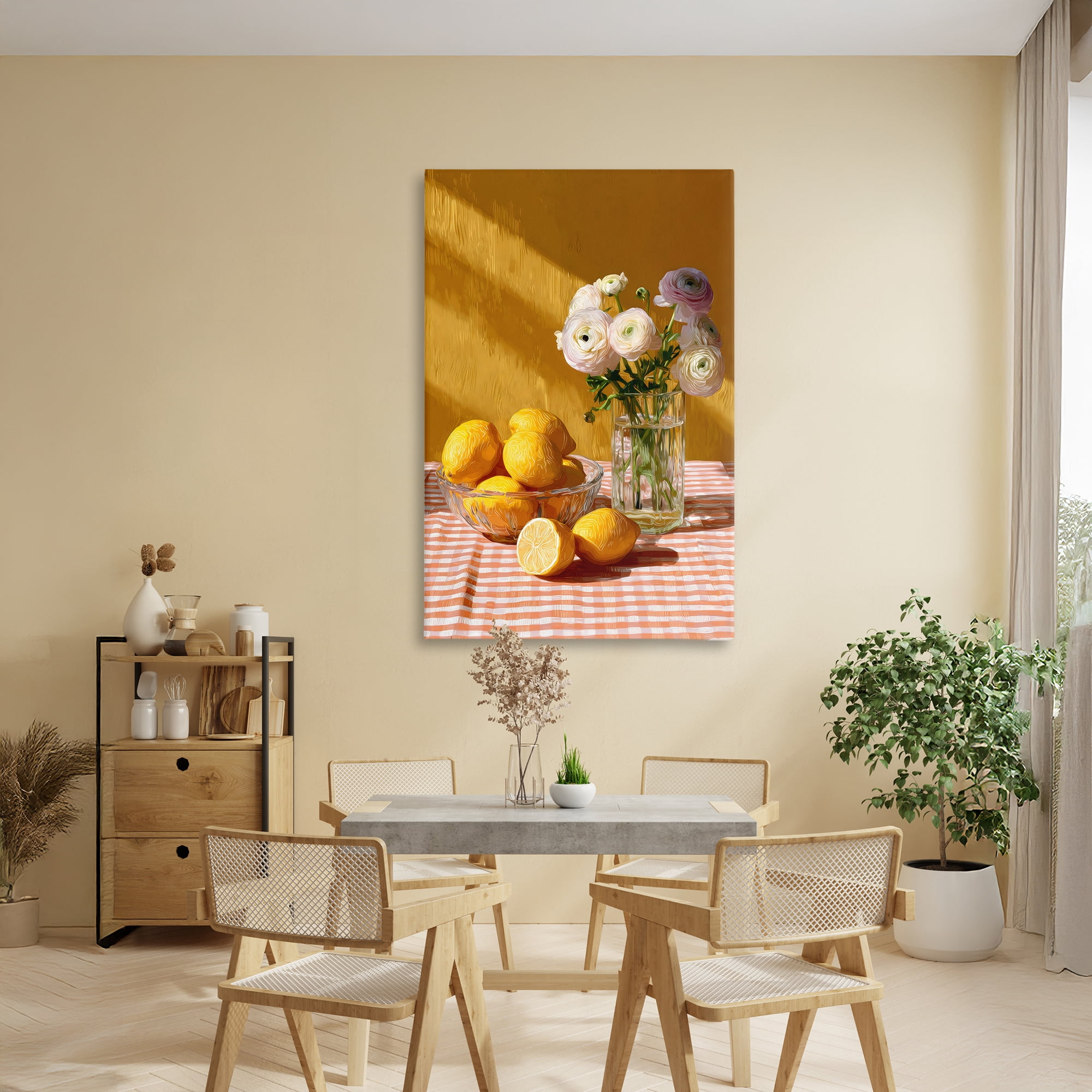 Stupell Industries Lemony Breakfast Arrangement Canvas Wall Art, design by Petal Prints Design