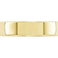 thumbnail image 2 of 10K Yellow Gold 10Ky 5mm Standard Flat Comfort Fit Band Size 6 Made In United States 1flc050-6, 2 of 5