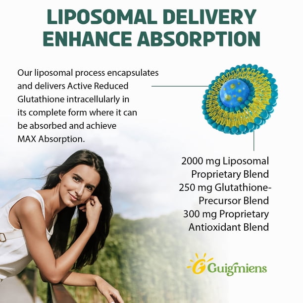 guigmiens liposomal glutathione Suplemento de glutatión de Guigmiens, 2000 mg, 120 unidades Flavor:Duo Pack (Blue Raspberry + Mixed Berry) “Trust the process” only تونر يفتح الوجه