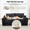 Dark Gray, variant on QuzyAor 70" Corduroy Convertible Loveseat Sofa, 2 in 1 Cloud Sleeper Sofas with Fixed-Shape Frame, Comfy Folding Boneless Love Seat Couches for Living Room, Apartment, Bedroom, Office,Dark Gray