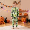 thumbnail image 2 of CAUYDY Toddler Girls Boy Halloween Pajamas Set Kids Sleepwear 2 Pcs Pjs Long Sleeve Top and Pant Sleepwear Clothes Sets,8-9 Y, 2 of 9