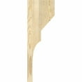 thumbnail image 3 of 4"W x 8"D x 24"H Monterey Rough Sawn Corbel, Douglas Fir, 3 of 9