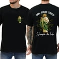 thumbnail image 5 of San Judas Tadeo Siempre a Mi Lado T-Shirt – Spanish Christian Shirt, Jesus Always By My Side, Unisex 2-Sided Religious Tee, Cotton Faith Apparel, 5 of 7