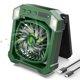 thumbnail image 1 of Ventilador de camping DESHIMAO con energía solar de 10000 mAh, recargable por USB, 1 of 8