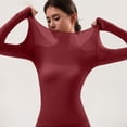 thumbnail image 5 of NominalSnug Thermal Tops for Women Long Sleeve Undershirts Crewneck Soft Base Layer Tops for Women Cold Weather, 5 of 8
