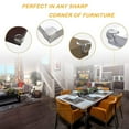thumbnail image 3 of Corner Protector Baby Protection Table Corner Protection Furniture Corner Protector 12 Pieces, 3 of 5