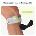 thumbnail image 6 of Zeiwohndc Breathable Knee Support Strap with Adjustable Fit Hiking Knee Stabilizers, 6 of 8