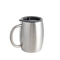 thumbnail image 1 of Monstrate Taza de doble pared de 400ml, vaso aislado de cerveza, té y café con asa, utensilios de cocina para el vientre grande, taza de viaje Juegos de servir café y té, 1 of 6