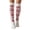 White, variant on Christmas Funny Socks Women's Knitted Over Knee Stockings for Autumn and WinterComfortable Woolen Knee-High Socks for Cozy Seasonal Wear