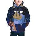 thumbnail image 5 of Lsque Bluey Patten Youth Hoodie Sweatshirt Pullover with Kangaroo Pocket Boys and Girls Hoodie Warm Hoodie for Kids, 5 of 8