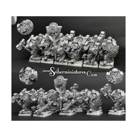 Scibor Monstrous Miniatures Noble Guards New