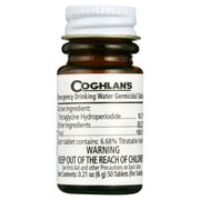 Coghlan's Emergency Drinking Water Germicidal Tablets - 50 Tablets