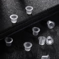 thumbnail image 3 of Healifty 100pcs Tattoos Ink Cups Disposable Ink Cups Makeup Containers Tattooing Pigment Container Tattoos Kits, 3 of 9