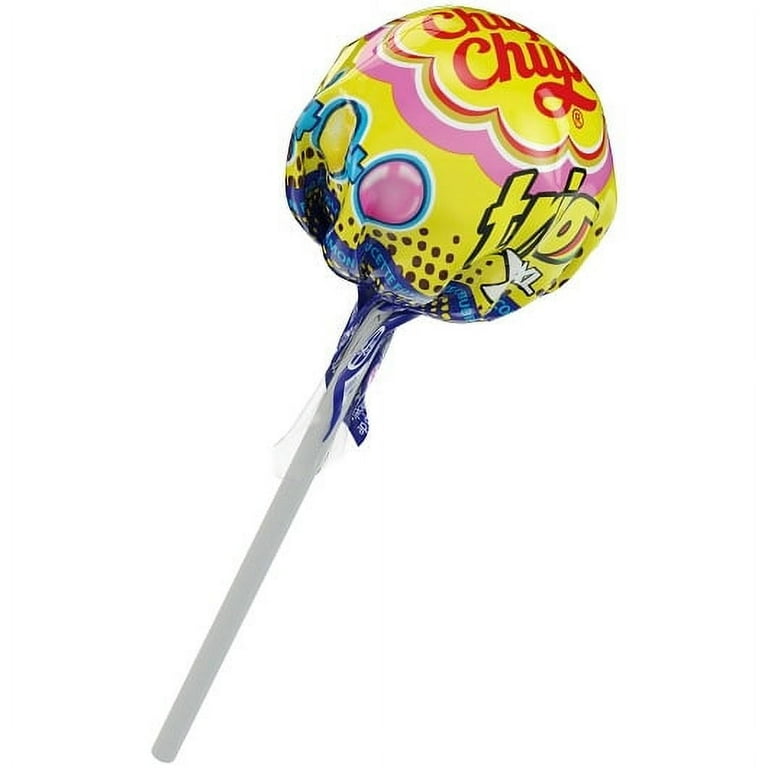 Price/Case)Chupa Chups Xxl Trio 3-In-1 Lollipops 4 Fruity Flavors