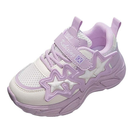 

Kureaily Girls Sports Shoes Fashionable Pattern Simple And Cute Flat Bottom Comfortable Mesh Breathable And Non Hook Loop Seasonal Casual Shoes Toddler Girl Shoes 8 Toddler Strap Shoes 29
