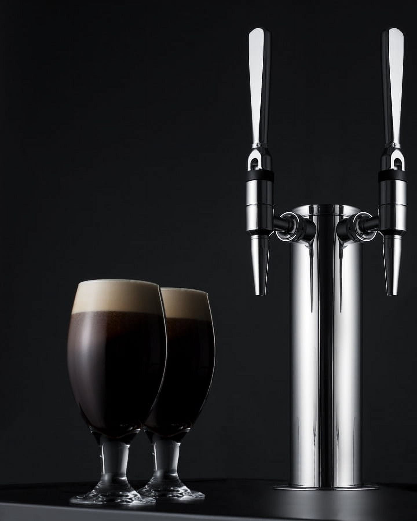 24" Wide Built-In Nitro Coffee Kegerator