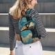 thumbnail image 5 of Disketp Blue Watercolor Duck Mochila de Lona Estampada, Mochila Escolar de Viaje Ligera para Estudiantes y Portátil-Medium, 5 of 5