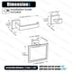 thumbnail image 2 of Juego de Accesorios de baño toallero Soporte para Papel higiénico 2 Ganchos para Bata Acero Inoxidable Montaje en Pared Acero Cepillado, 2 of 9