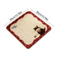 thumbnail image 3 of Velvet Chair Cushion 14x14 Inch - Ultra Soft Seat Cushion for Dining Room Kitchen Chairs, Portable Floor Pillow with Support for Living Room, Bedroom, Gift, 3 of 6