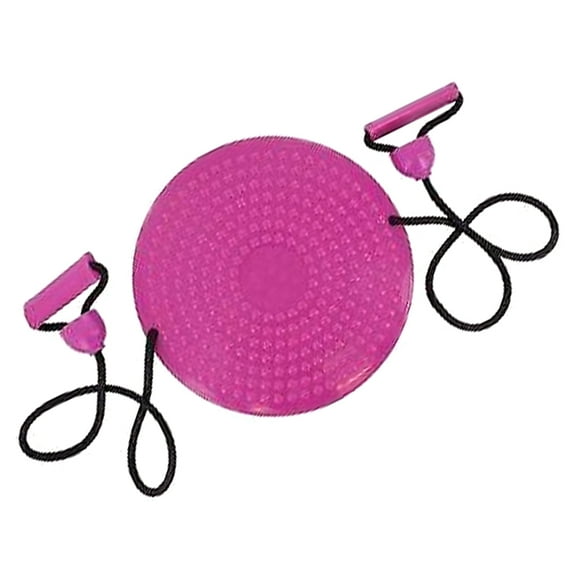 Fitness Twister with Handles Trims ABS Waist Arms Gym Home Exercise Kit - Pink