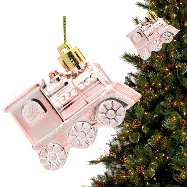 Tren Adornos Navidad Encanto Exquisito 4 Piezas para Niñas