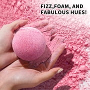 Body & Earth Bath Bombs Gift Sets for Women - Cherry Blossom Handmade Fizzies Shower Bubble Bombs for Relaxing, 10 X 3.5 oz