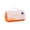 🍒 Orange_New#3499, variant on Astronaut Pencil Case Double Layer Large Capacity Cute Stationery Organizer Bag • Creative Cartoon Space Theme • Durable Canvas Leather • Office Travel