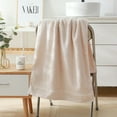thumbnail image 2 of On Sale Clearance! Pedty Bath towel,Towel*1 Piece,Combed Long-Staple Cotton Small Bath towel 50*100Cm Pure Cotton Light Brown A, 2 of 4