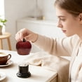thumbnail image 4 of Noehoiugi Red Apple Shaped Toothpick Holder – Cute Fruit Design Dispenser For Home Decor,Unique Kitchen Gadget,Fun Gift Idea With Lid, 4 of 4