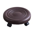 thumbnail image 1 of Luzkey Tabouret Roulant Bas avec Roulettes Pivotantes pour Manucure Mécanique Sport Sourcils, 1 of 8