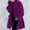 winter coats for women-Purple, variant on Guieoi Plus Size Winter Coats for Womens Winter Wool Coat Trench Ladies Warm Slim Long Overcoat Outerwear Blue