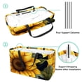 thumbnail image 4 of Sunflower seamless printing Large Capacity Reusable Foldable Oxford Cloth Toy Basket - Beach Bag, Shopping Bags, Laundry Basket, 4 of 7
