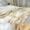 thumbnail image 2 of Design Imports CAMZ12213 Pierre Moderne Ferme Plaid Jeter - 50 x 60 Po., 2 of 2