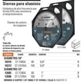 thumbnail image 2 of Sierra Circular Aluminio Truper 12686 100d 12' X 1', 2 of 2