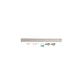 thumbnail image 4 of Ivilon Curtain Rod with Ball Finials - 1 inch Pole. 28 to 48 Inch. Satin Nickel, 4 of 4