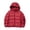 Red, variant on KYAIGUO Kids Boys Girls Hooded Down Jacket Toddler Winter Coat Puffer Down Jacket Windproof Warm Zipper Outerwear for 3-12Y