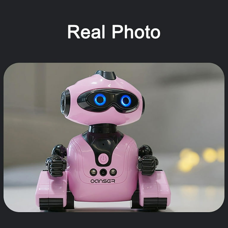 JJRC R22 Voice Talking, Dancing, Interactive Children's Robot Toy, Pink