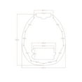 thumbnail image 4 of KAISH Protection de Basse pour Musicman Classique 4 Cordes Modèles de Raie Vert Menthe, 4 of 4