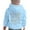 Blue, variant on Girls Fashion Girls Sweatshirts Girls Hoodies & Sweatshirts For Winter Casual Wear Round Neck Letter Print Pullover For Kids Ages 2 13 Outdoor Activities And Daily Comfort