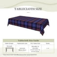 thumbnail image 6 of Rectangle Tablecloth, Pride of Scotland Fashion Tartan Stain Resistant, Wrinkle Free, Washable Polyester Cover for Dining, Parties, and Camping, 6 of 8