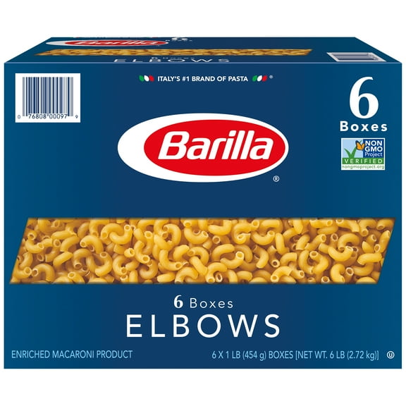 Barilla® Classic Blue Box Pasta Elbows 6x16 oz