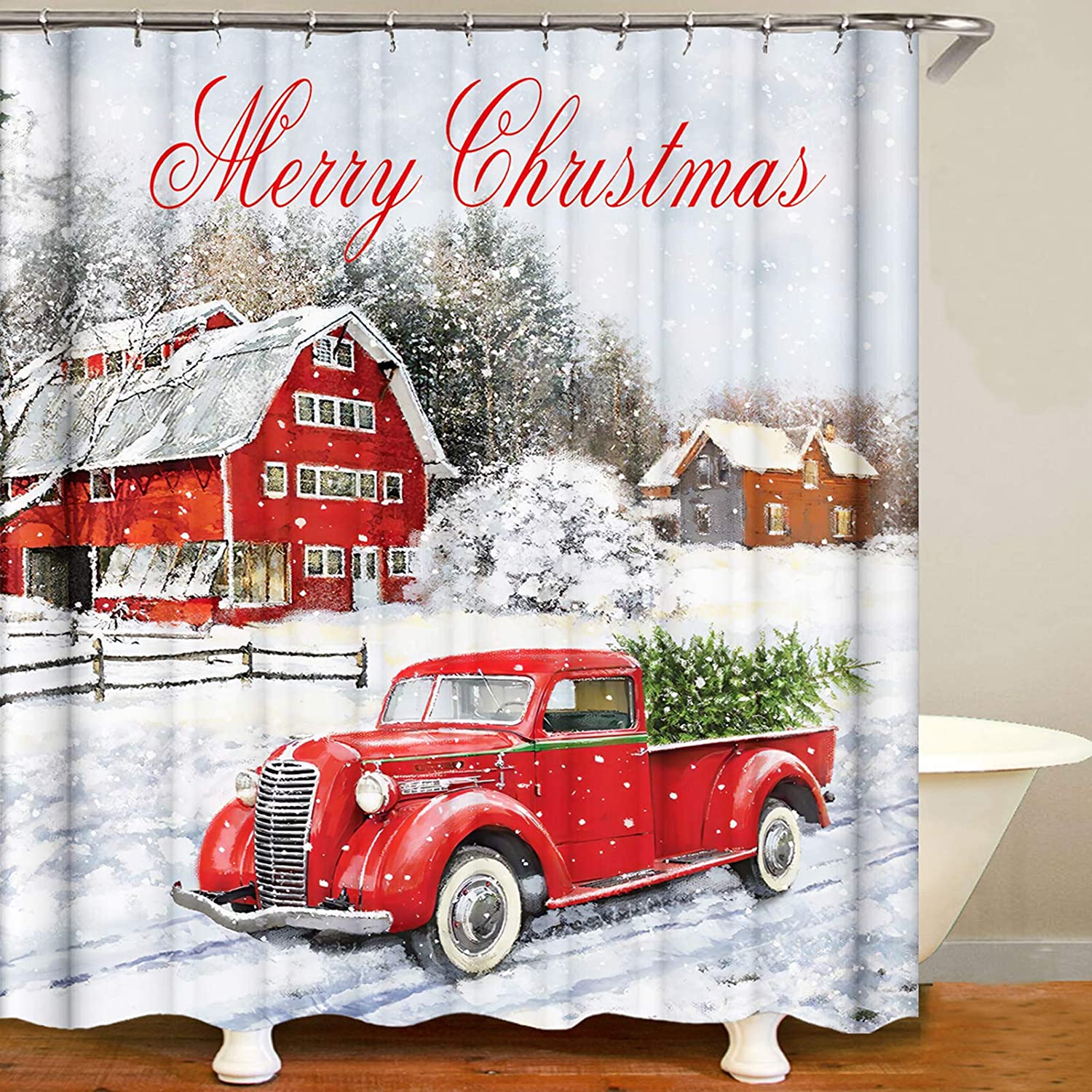 希少!!】 Merry Bathroom, for Curtain Shower Christmas 新品ilmobile Xmas C Shower Fireplace Tree Christmas Set, Curtain Shower Bathroom Stocking Eve その他カーテン、ブラインド、レール 希少!!】 Merry Bathroom, for Curtain Shower Christmas 新品ilmobile Xmas C Shower Fireplace Tree Christmas Set, Curtain Shower Bathroom Stocking Eve その他カーテン、ブラインド、レール