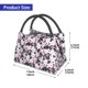 thumbnail image 2 of Fotbe Lilies Flowers Bolsa Térmica Portátil con Estampado, Bolsa de Entrega de Alimentos Aislada, Bolsa Reutilizable de Gran Capacidad para Comidas y Supermercado, 2 of 6