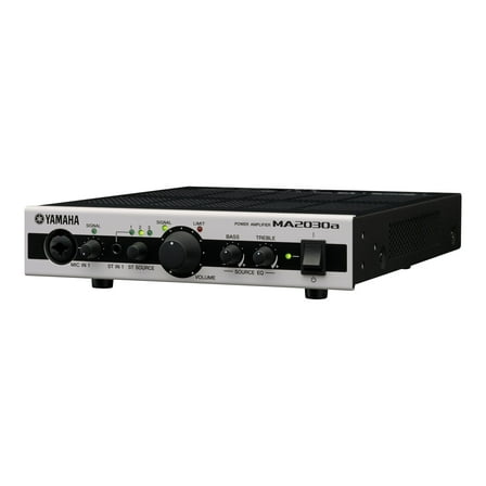 Yamaha MA2030a Amplifier - 60 W RMS - 2 Channel - 0.2% THD - 20 Hz to 20 kHz - 30 W - Ethernet