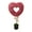 Pink, variant on Leutsin Valentine's Day Artificial Boxwood Decoration - 30" Fake Green Hollow Heart-Shaped Topiary Tree,Faux Love Topiary Ball for Indoor Outdoor Valentine's Day Wedding Porch Front Door Decor